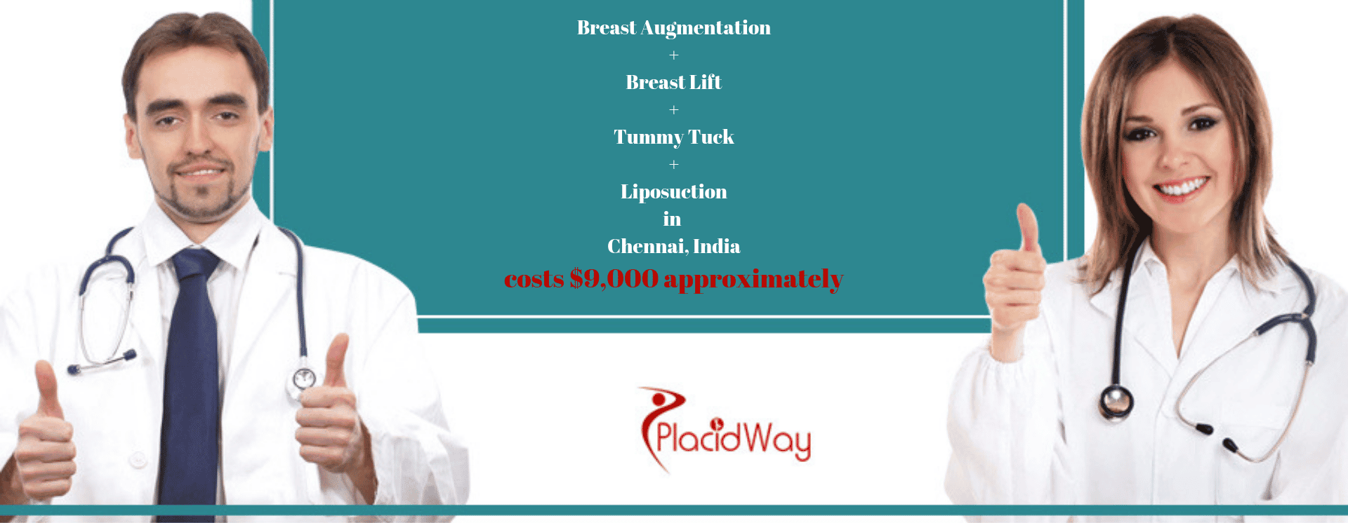 Breast Augmentation, Breat Lift, Tummy Tuck, Liposuction in Chennai, India Cost